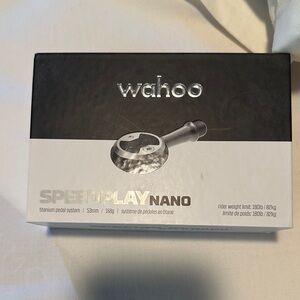 Wahoo Speedplay Nano Pedals — Black & White Box